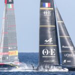 Jeudi 09 Sept. La première journée de la finale de la Coupe Louis Vuitton s'est soldée par une égalité 1-1 entre Luna Rossa Prada Pirelli (Italie) et INEOS Britannia (Grande-Bretagne).