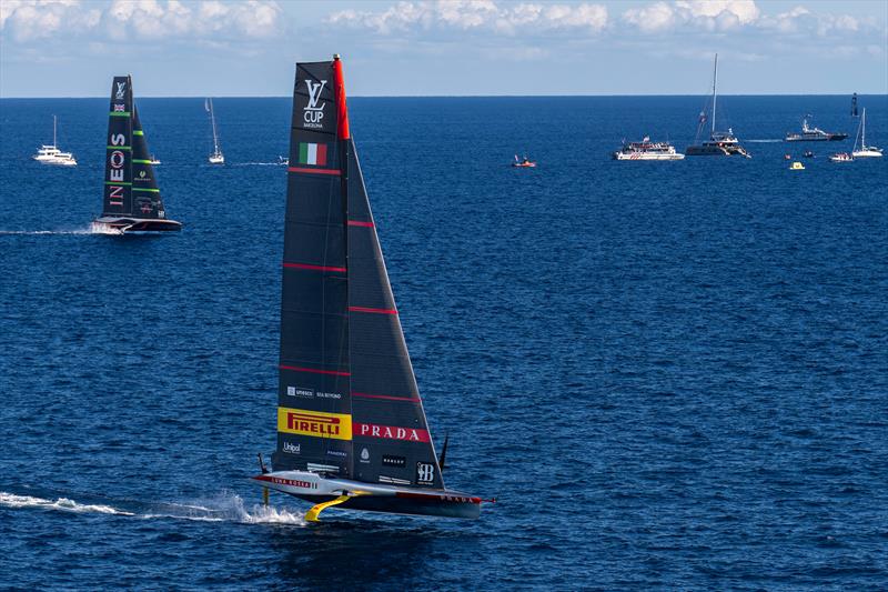 Based on the search results provided, here's a summary of the latest news and results from the America's Cup in Barcelona on September 28, 2024