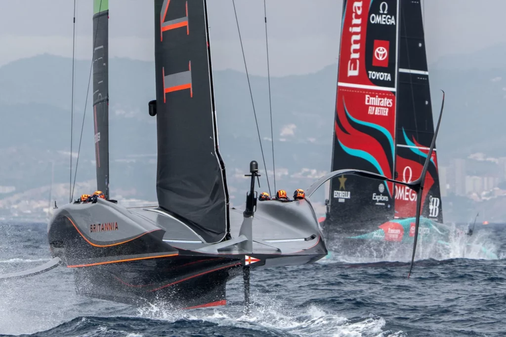  D4 - Emirates Team New Zealand Extends Lead to 4-0: A Day of Tactical Mastery