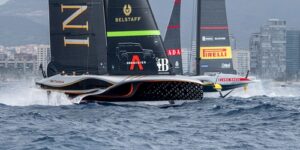 Epic Duel in Barcelona - INEOS Britannia Takes the Lead in the Louis Vuitton Cup - October 2, 2024