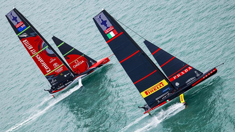 Events that unfolded on October 1, 2024, in the Louis Vuitton Cup challenger final